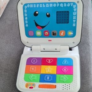 FISHER-PRICE Laugh & Learn Smart Stages Laptop Grey and White